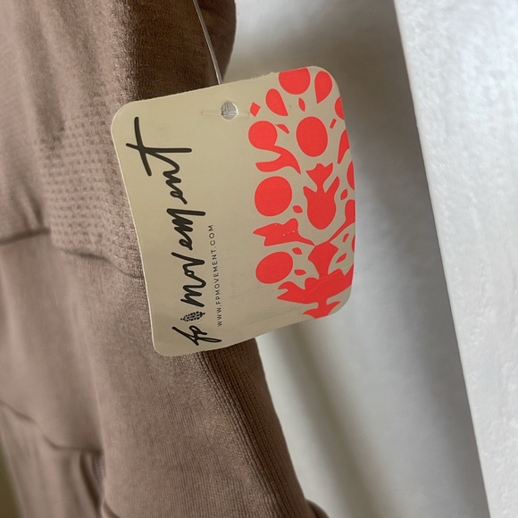 NWT Free People FP Movement Every Single Time Runsie Moonrock - Picture 10 of 10